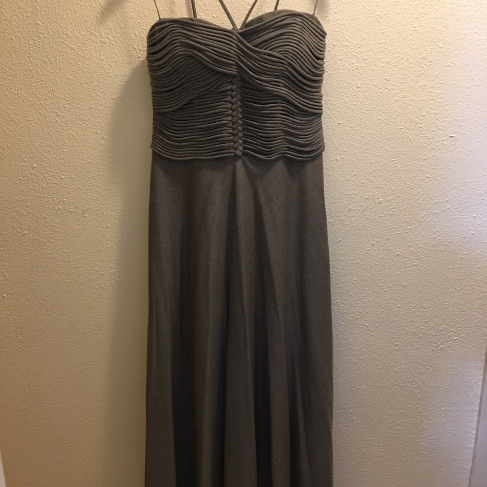 Ralph Lauren Purple Label Dress Wool Maxi Sz 10
